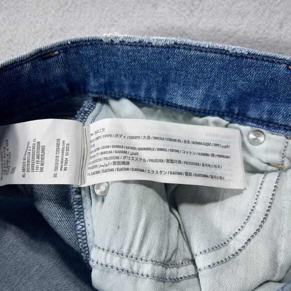 Abercrombie & Fitch Jeans Women 28 High Rise Super Skinny Ankle Distressed Hem - Picture 8 of 11